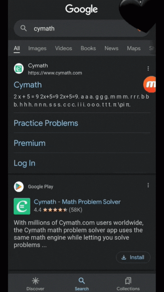 cymath app