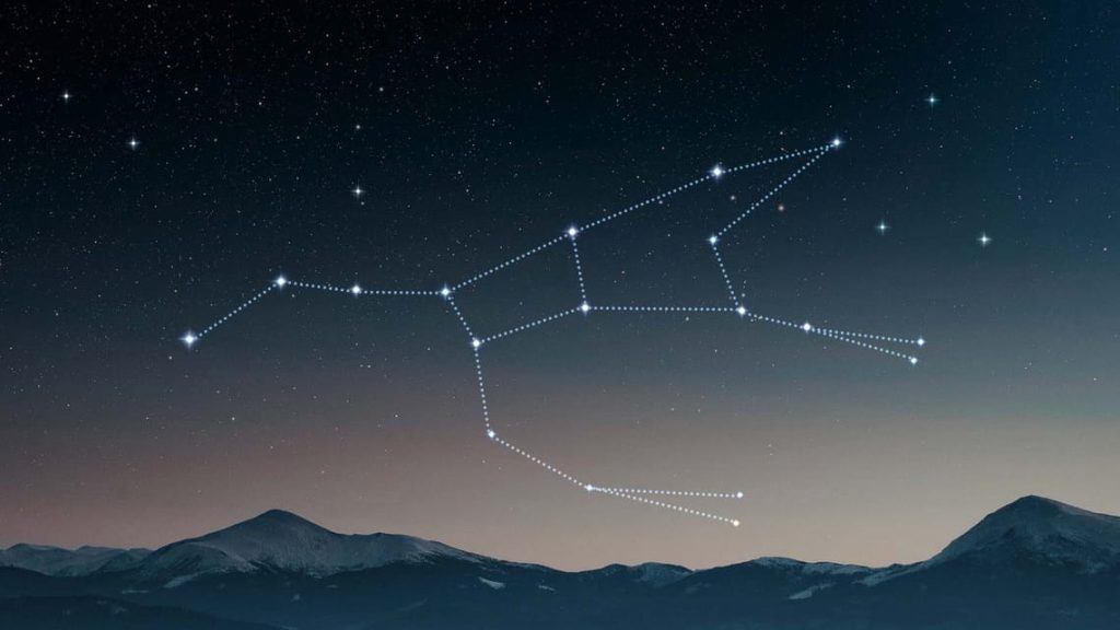 big dipper - ursa major constellation