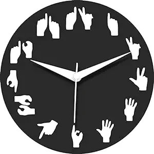 hand gestures clock dial