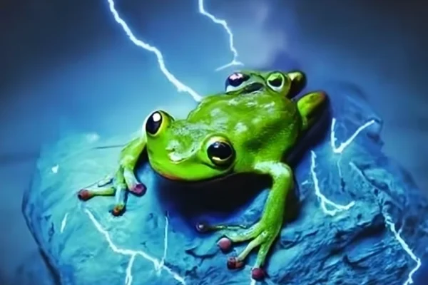 ⚡ The Invisible River That Powers Our World: A Story of Electric Current Electricity was initially produced by frongs